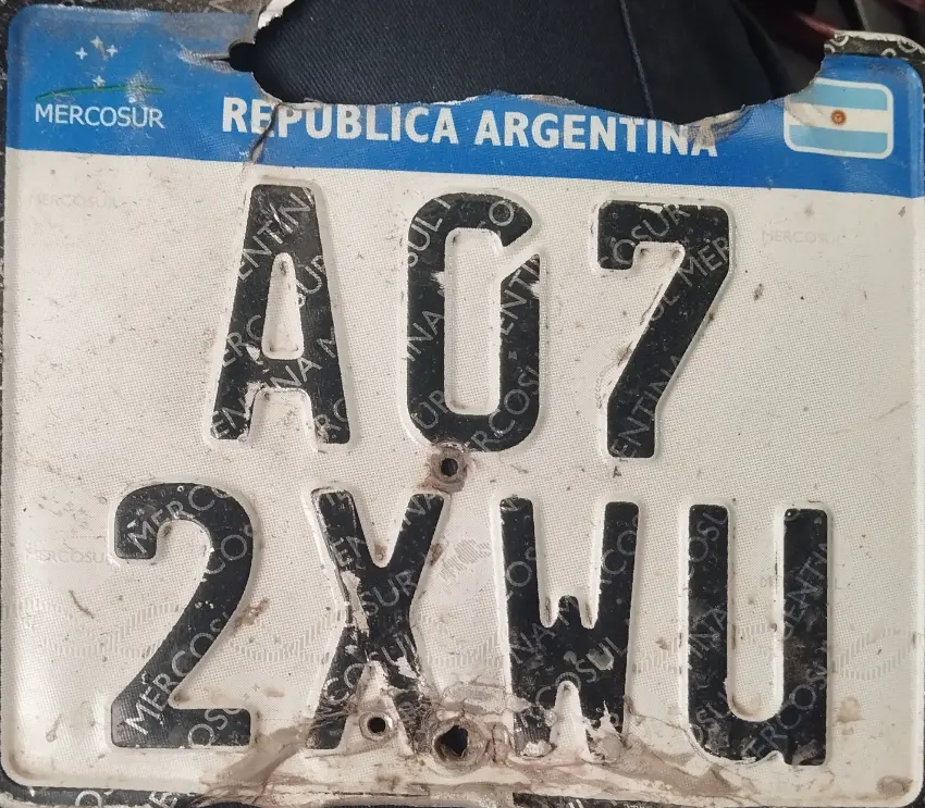 Patente de moto A072XWU