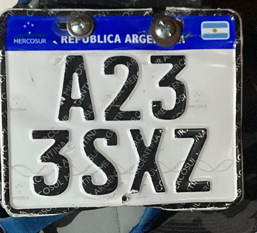 Patente de moto A233SXZ