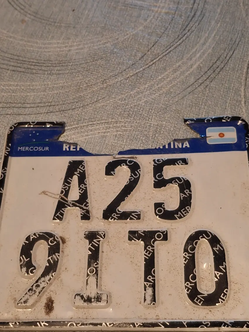 Patente de moto A259ITO