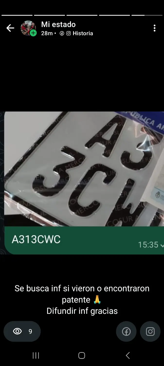 Patente de moto A313CWC