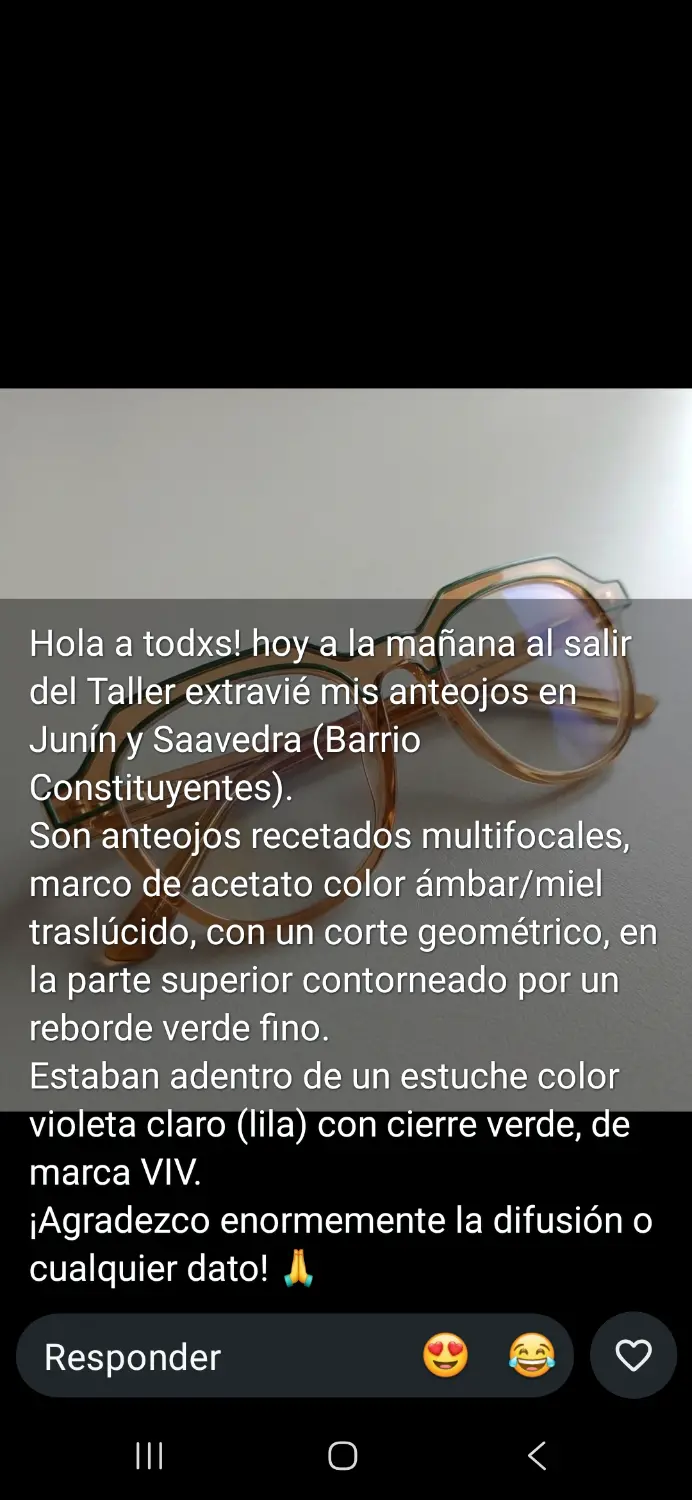 Anteojos acetato ámbar y verde